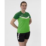 Jako Iconic T-Shirt Dames - Zachtgroen Sportgroen