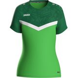 Jako Iconic T-Shirt Dames - Zachtgroen Sportgroen