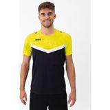 Jako Iconic T-Shirt Heren - Zwart Fluo Oranje