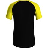 Jako Iconic T-Shirt Heren - Zwart Fluo Oranje