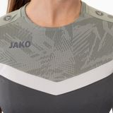 Jako Iconic T-Shirt Dames - Zachtgrijs Roze Antra Light