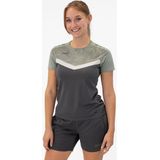 Jako Iconic T-Shirt Dames - Zachtgrijs Roze Antra Light