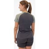 Jako Iconic T-Shirt Dames - Zachtgrijs Roze Antra Light