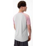 Jako Iconic T-Shirt Heren - Zachtgrijs Roze Antra Light