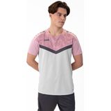 Jako Iconic T-Shirt Heren - Zachtgrijs Roze Antra Light