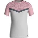Jako Iconic T-Shirt Heren - Zachtgrijs Roze Antra Light