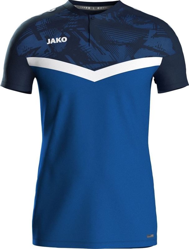 Jako Iconic Polo Heren - Royal Marine