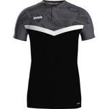 Jako Iconic Polo Heren - Zwart Antraciet