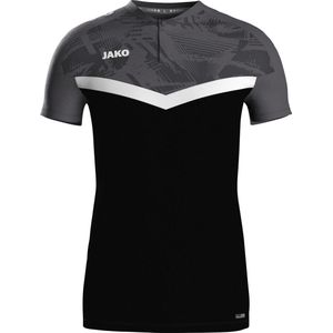 Jako Iconic Polo Heren - Zwart Antraciet