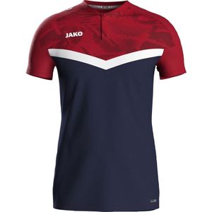 Jako Iconic Polo Heren - Marine Chilirood