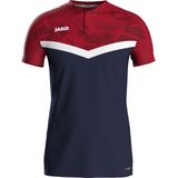 Jako Iconic Polo Heren - Marine Chilirood