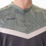 Jako Iconic Polo Heren - Zachtgrijs Mintgroen Antra Light