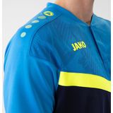 Jako Iconic Polo Heren - Marine Jako Blauw Fluogeel