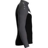 Jako Iconic Ziptop Kinderen - Zwart / Antraciet |
