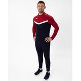 Jako Iconic Ziptop Heren - Marine / Chilirood
