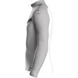 Jako Iconic Ziptop Kinderen - Wit / Zachtgrijs |