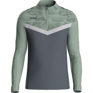 Jako - Iconic Ziptop - Vest - Zachtgrijs / Mintgroen / Antra Light - Gerecycled Polyester