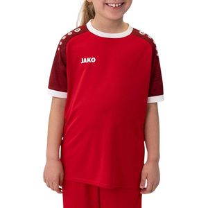 Jako - Iconic Shirt - Korte Mouw - Sportrood / Wijnrood