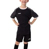 Jako - Iconic Shirt - Sportshirt - Zwart - Korte Mouw - Kinderen