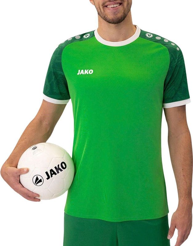 Jako - Iconic Shirt - Korte Mouw - Mintgroen - Kinderen
