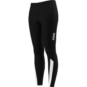 Jako Power Tight Dames - Zwart / Wit