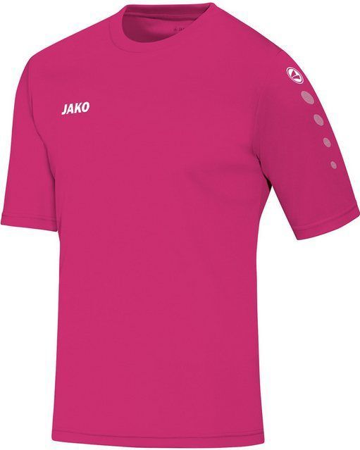 Jako Team Shirt Korte Mouw Heren - Deep Pink