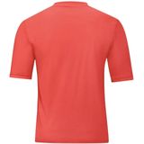 Jako - Team SS Shirt - Koraalrood - 100% Polyester