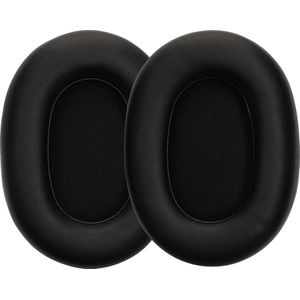 kwmobile 2x oorkussens geschikt voor Jabra Elite 85h - Earpads voor koptelefoon in zwart