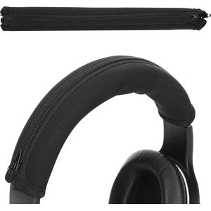 kwmobile cover voor koptelefoon hoofdband - geschikt voor AudioTechnica ATH M50X / M50 / M40X / M40 / M30X / M20X - Koptelefoon band hoes van neopreen - In zwart