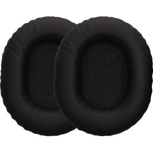 kwmobile 2x oorkussens geschikt voor AudioTechnica ATH-M70x - Earpads voor koptelefoon in zwart