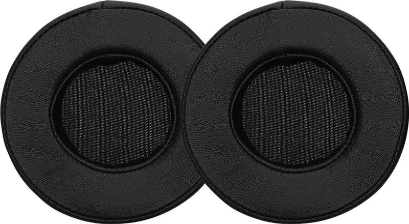 kwmobile - 2x Oorkussens - Compatibel met Beyerdynamic DT 880 - Zwart - Schapenleer