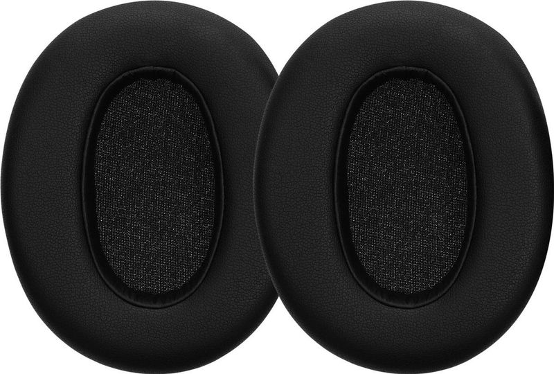 kwmobile 2x oorkussens compatibel met Sony XB910N oorkussens - Earpads voor koptelefoon - Kunstleer en schuim in zwart