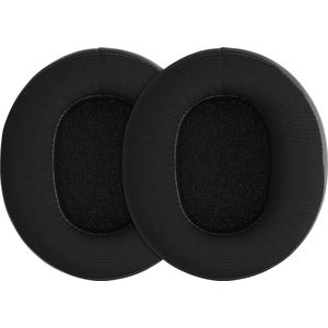 kwmobile - Oorkussens - Earpads voor Koptelefoon - Zwart - Kunstleer en Schuim