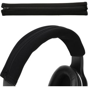 kwmobile cover voor koptelefoon hoofdband - geschikt voor Razer Kraken 7.1 V2 Pro - Koptelefoon band hoes van neopreen - In zwart