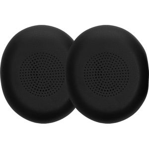 kwmobile 2x oorkussens geschikt voor Jabra Evolve 2 65 / Evolve 65 SE - Earpads voor koptelefoon in zwart