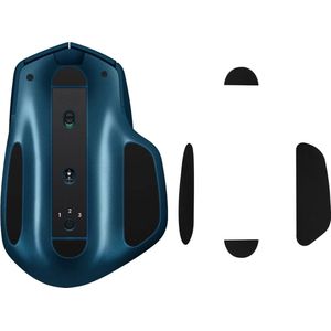 kwmobile muis voeten sticker geschikt voor Logitech MX Master 2S - Computermuis glijder - Stickers in zwart