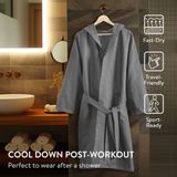 Badjas - Microvezel - Zacht - Sneldrogend - Licht