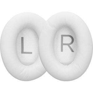 kwmobile - Earpads voor Koptelefoon - Wit - Kunstleer en Schuim