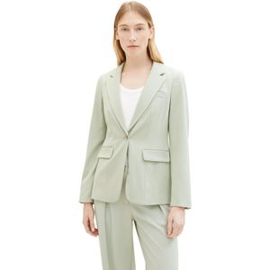 Tom Tailor - Jerseyblazer - Desert green - Met Eén Knop