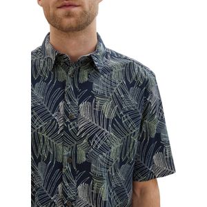 TOM TAILOR - Vrijetijdsoverhemd - Bloemenmotief - Puur Katoen - Comfort Fit