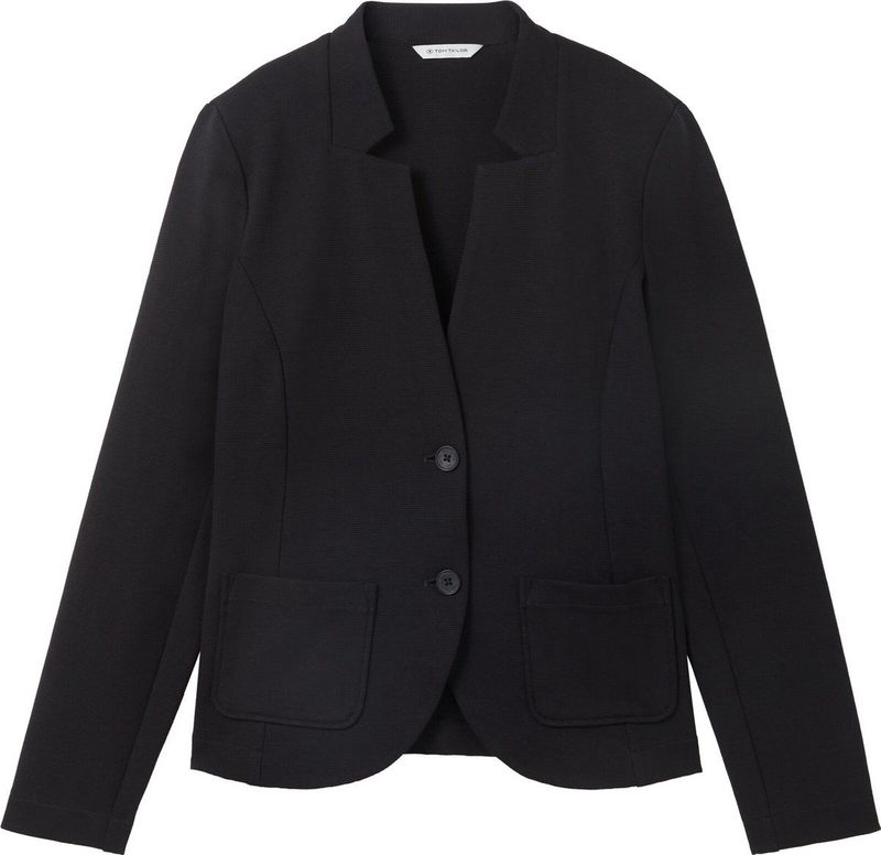 TOM TAILOR Sweatblazer "Ottoman", mit aufgesetzten Taschen und Struktur