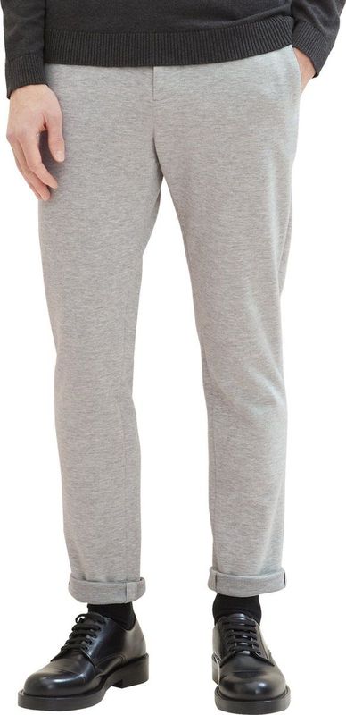 Tom Tailor - Chino - Heren MidGrijs - Polyester - 1037546 Chino
