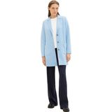 TOM TAILOR Dames 1040482 jas, 35064-Fjord Blue Ck Structure, XXL, 35064 - Fjord Blue Ck Structure, XXL