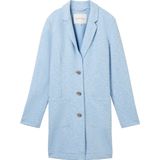 TOM TAILOR Dames 1040482 jas, 35064-Fjord Blue Ck Structure, XXL, 35064 - Fjord Blue Ck Structure, XXL