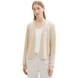 TOM TAILOR - 1041290 - T-shirt - Beige Zand Gemengd - Lange Mouwen