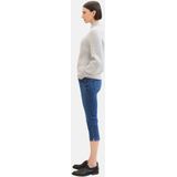 TOM TAILOR - Kate Slim Fit - Capri Damesjeans - Mid Stone Wash Denim