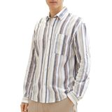 Tom Tailor - 1041225 - Heren Shirt - Katoen-Linnen - Relaxed Fit