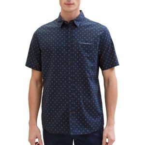 TOM TAILOR Herenhemd, 34712 - Navy Stripe Design, 3XL