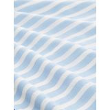 Blouse - Gestreept - Viscose - Losse Pasvorm - Driekwart Mouw