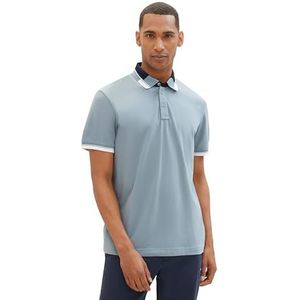 TOM TAILOR Poloshirt voor heren, 27475 - Grijs Mint, S